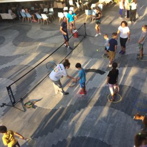 Πρώτο κουδούνι, με …. Street Tennis TALOS PLAZA 2019
