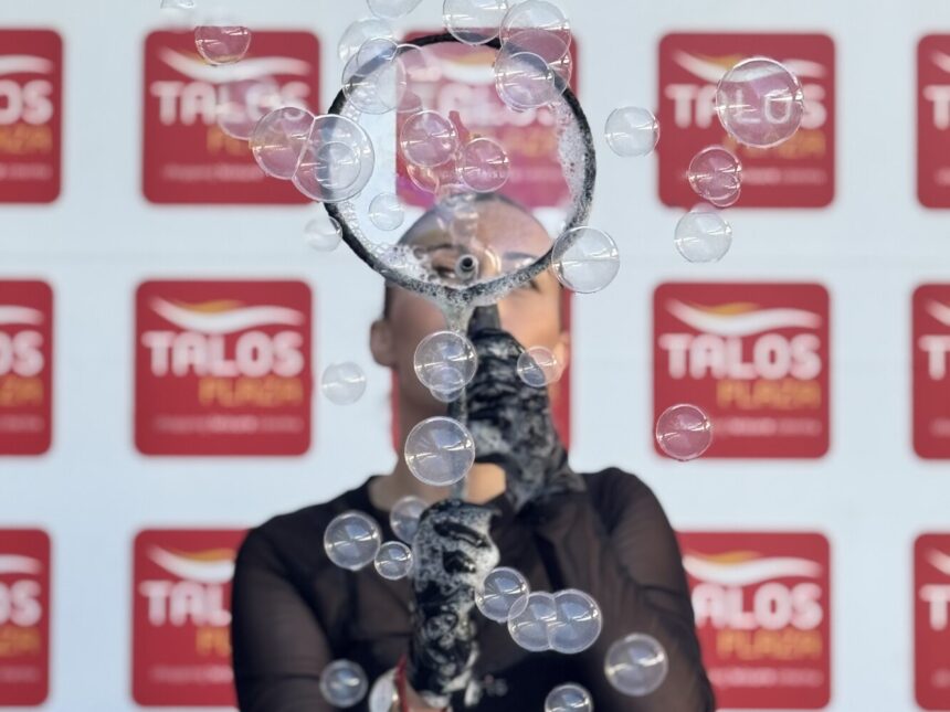 Bubble show στο Talos Plaza