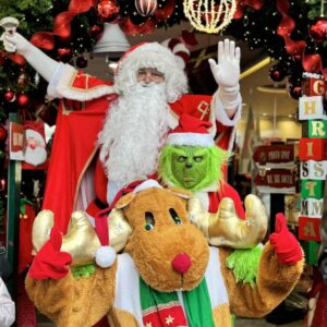 O Άγιος Βασίλης στο Talos Plaza